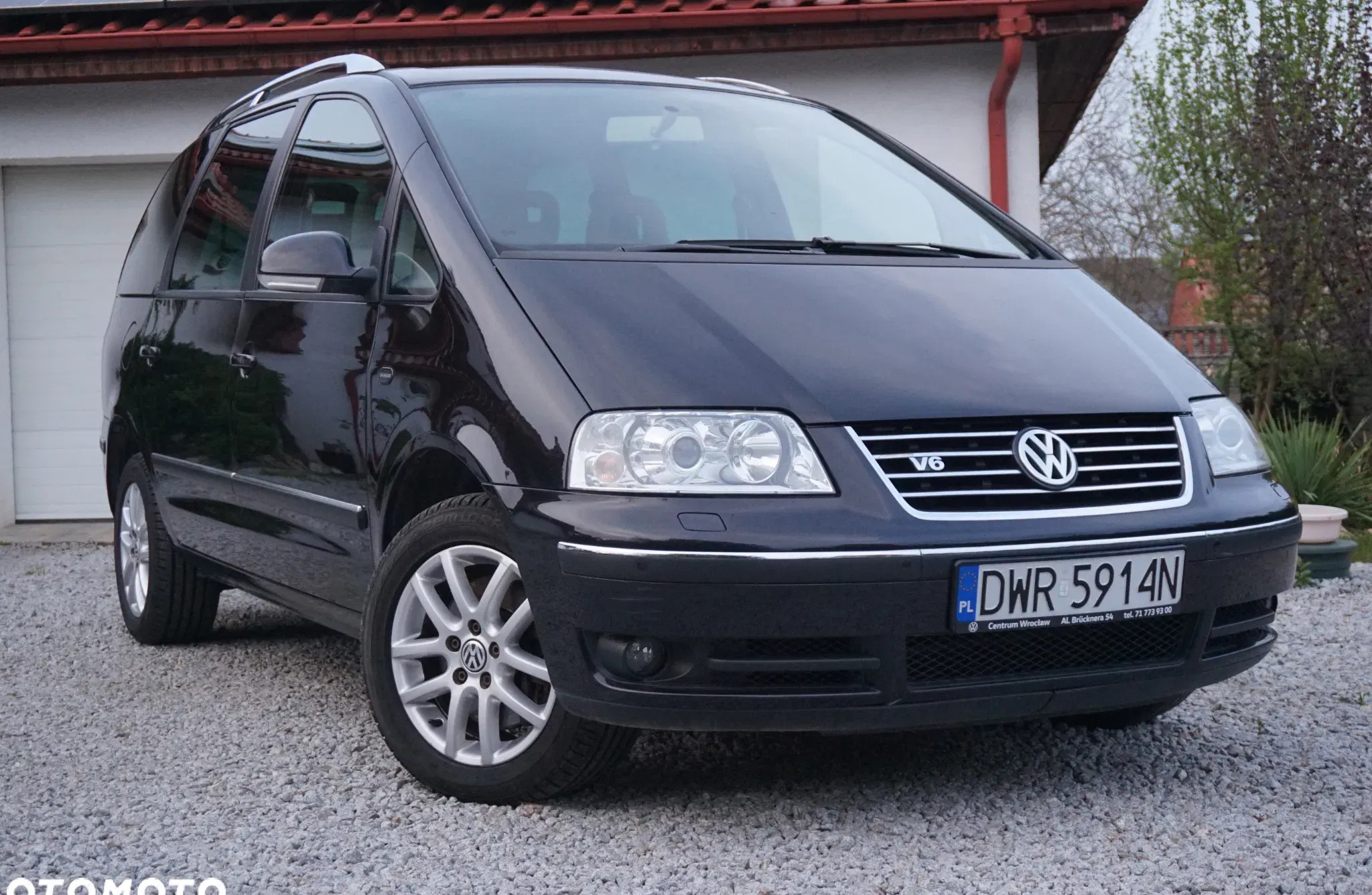 volkswagen Volkswagen Sharan cena 28700 przebieg: 165500, rok produkcji 2005 z Wrocław